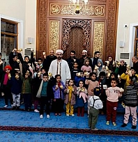 Kale'de çocuklar camiyle buluştu