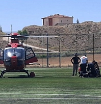 Malatya'da saniyeler yarıştı: Kalp krizi geçiren hasta için hava ambulansı havalandı