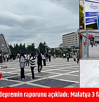 Kandilli 5,6'lık depremin raporunu açıkladı: Malatya 3 fayın kıskacında