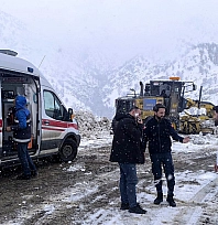 Kapanan yollar günler süren çalışmalar sonucu açıldı