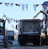 Kar timleri işbaşında