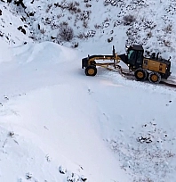 Karla mücadelede çalışmaları devam ediyor