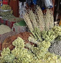 Karlı havalarda şifa arayanlar aktarlarda yoğunluk oluşturdu