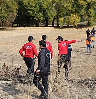 Kaybolan otizmli çocuk için AFAD ve UMKE seferber oldu