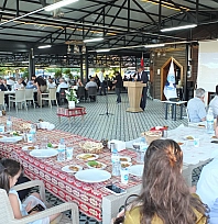 Kaymakam Atalık'a veda yemeği düzenlendi