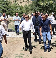 Kaymakam Onur'dan köy ziyareti