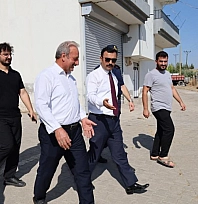 Kaymakam Soysal köylerde incelemelerde bulundu