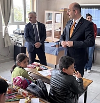 Kaymakam Sungur öğrencilerle buluştu