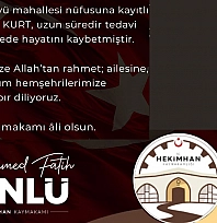 Kaymakamlık acı haberi duyurdu: Kore Gazisi Ali Kurt vefat etti