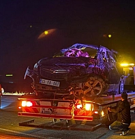 Kayseri-Malatya karayolunda otomobil takla attı: 11 yaşındaki çocuk öldü, 3 yaralı