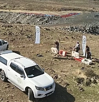Kınalı keklikler doğaya salındı