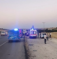 Kontrolden çıkan otomobil takla attı: 1 yaralı