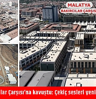 Malatya Bakırcılar Çarşısı'na kavuştu: Çekiç sesleri yeniden yükselecek