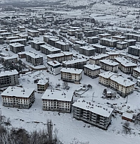 Malatya beyaza büründü: Kar yağışı kartpostallık manzaralar oluşturdu