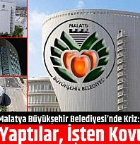 Malatya Büyükşehir Belediyesi'nde Kriz: Eylem Yaptılar || İşten Kovuldular