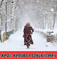 Malatya buz kesti: Kentin en soğuk ilçeleri belli oldu...