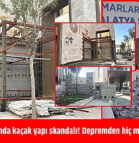 Malatya Çarşısı'nda kaçak yapı skandalı! Depremden hiç mi ders alınmadı?