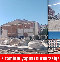 Malatya'da 2 caminin yapımı bürokrasiye mi takıldı?
