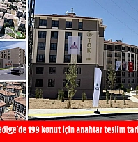Malatya'da 26. Bölge'de 199 konut için anahtar teslim tarihleri belli oldu