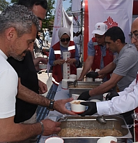 Malatya'da 3 bin kişiye aşure ikram edildi