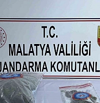 Malatya'da 3 kilo 348 gram kubar esrar ele geçirildi