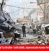 Malatya'da 6 Şubat'ta Okullar Tatil Edildi, Depremzede Kamu Personeline İdari İzin