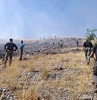 Son dakika | Malatya'da anız yangını: Alevler dağlık alana yayıldı!
