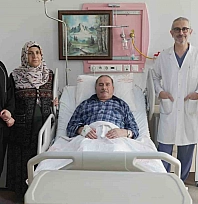 Malatya'da aort yırtığı kapalı yöntemle onarıldı