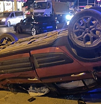 Malatya'da Araçlar Birbirine Girdi: 2 Yaralı