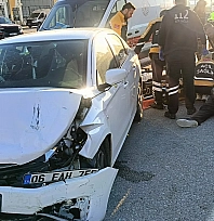 Malatya'da araçlar birbirine girdi! Çok sayıda yaralı var!