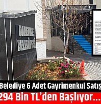 Malatya'da bir belediye arsa satacak: 294 Bin TL' den başlıyor…
