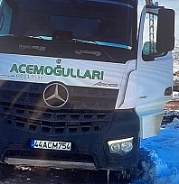 Malatya'da beton mikserinin çarptığı yaya yaralandı