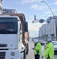 Malatya'da dron destekli denetim