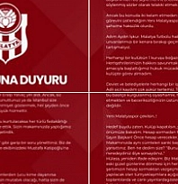 Malatya'da bir hafta ertelendi!!