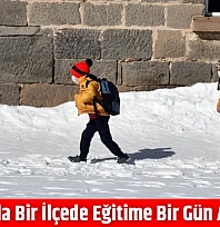 Malatya'da bir ilçede eğitime bir gün ara verildi