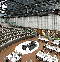 Malatya'da bölgenin en büyük kütüphanesinde sona doğru