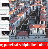Malatya'da boş parsel hak sahipleri belli oldu! İşte tam liste