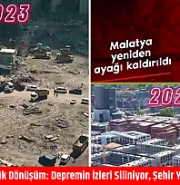 Malatya'da Büyük Dönüşüm: Depremin İzleri Siliniyor, Şehir Yeniden Doğuyor!