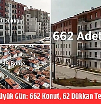 Malatya'da Büyük Gün: 662 Konut, 62 Dükkan Teslim Edilecek
