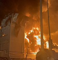 Malatya'da büyük yangın! İşçiler canını zor kurtardı!