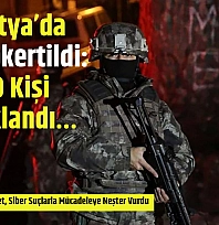 Malatya'da Çete Çökertildi: 190 Kişi Tutuklandı…