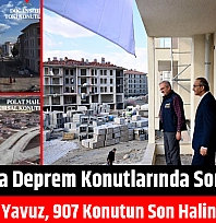 Malatya'da deprem konutlarında sona doğru: Vali Seddar Yavuz, 907 konutun son halini paylaştı...