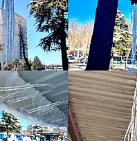 Malatya'da Dondurucu Soğuk Alarmı: Çatı Oluklarındaki Buz Sarkıtları Ölüm Saçıyor