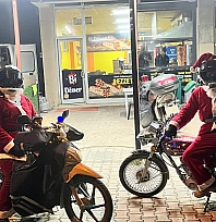 Malatya'da dönerciden öğrencilere Jest