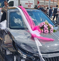 Düğün günü acıya dönüştü: Malatya'da zincirleme kazada 9 yaralı
