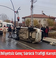 Malatya'da Ehliyetsiz Genç Sürücü Trafiği Karıştırdı: 5 Yaralı