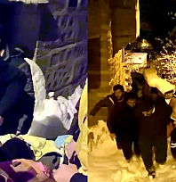 Malatya'da ekipler hastaya ulaşmak için seferber oldu