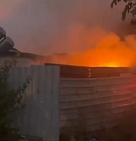 Malatya'da ev yangını