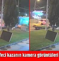 Malatya'da feci kazanın kamera görüntüleri ortaya çıktı