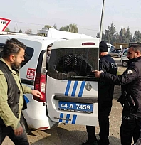 Malatya'da film sahnelerini aratmayan kovalamaca